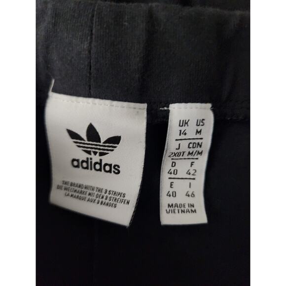 Adidas Trefoil 3 stripe leggings size medium - Picture 3 of 3